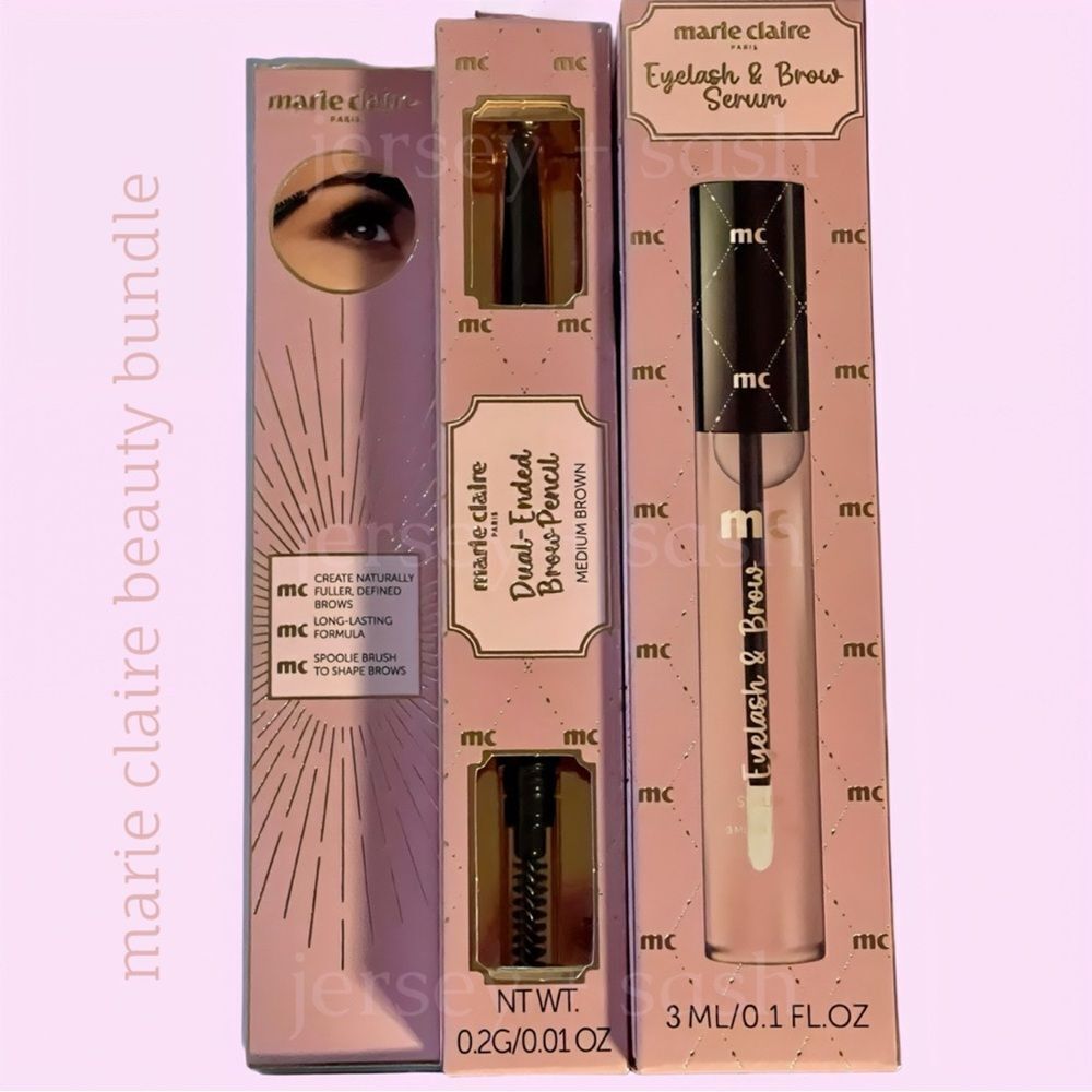 NWT NIB MARIE CLAIRE EYELASH & BROW 2 PC BEAUTY BUNDLE